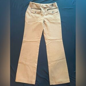 Vintage Tan Colorblock Slacks